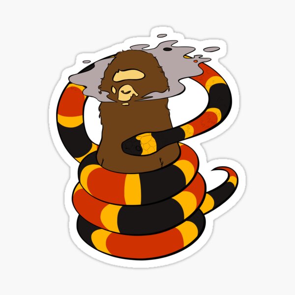 CUSTOM HAND DRAWN BAPE DESIGN SNAKE Sticker