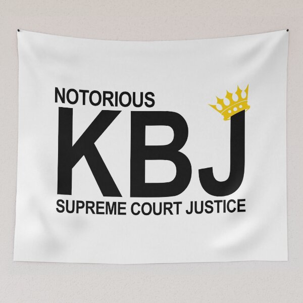 Item preview, Notorious KBJ - Supreme Court Justice (black text) designed and sold by Thelittlelord.