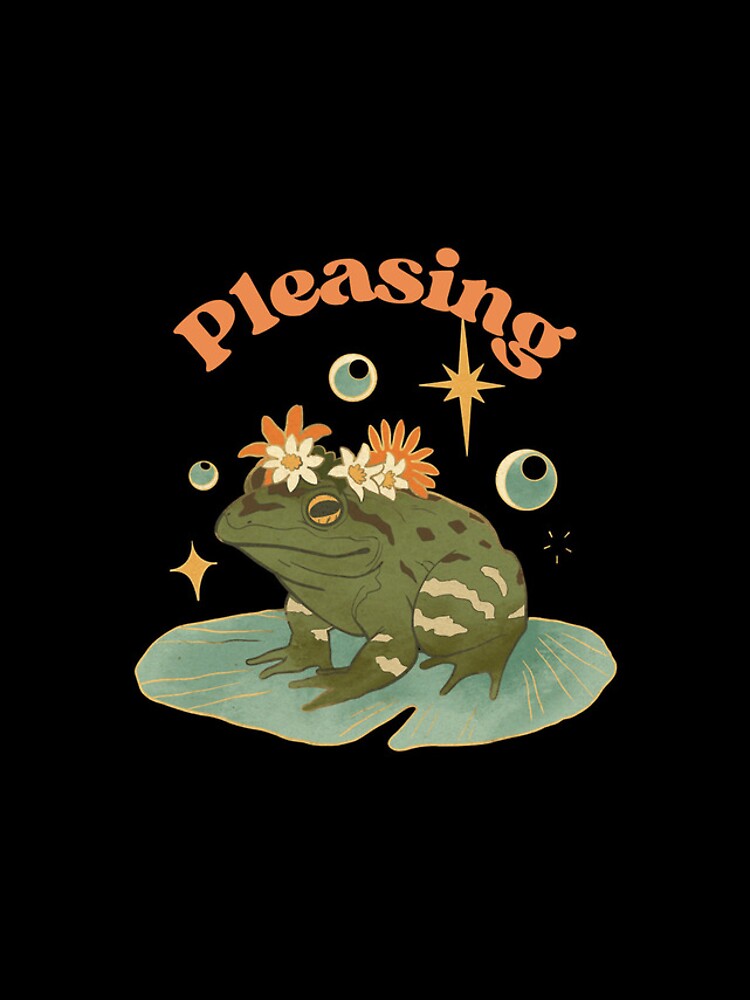 Discover Pleasing Frog iPhone Case