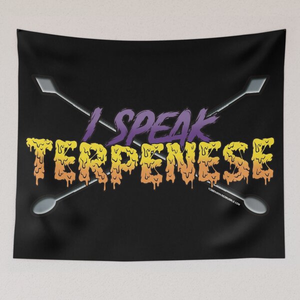 Item preview, I speak Terpenese Young Terps Purple Gradient Terpene Dab Art designed and sold by YomeHayin.