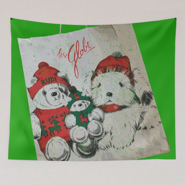 Item preview, Distressed The Globe Store Rudi & Friends Shopping Bag designed and sold by TeeArcade84.