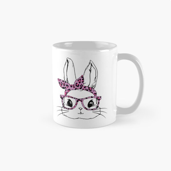 Item preview, Cute Bunny Face Leopard Glasses Easter Day Gift For Women  designed and sold by Tatus Brinal.