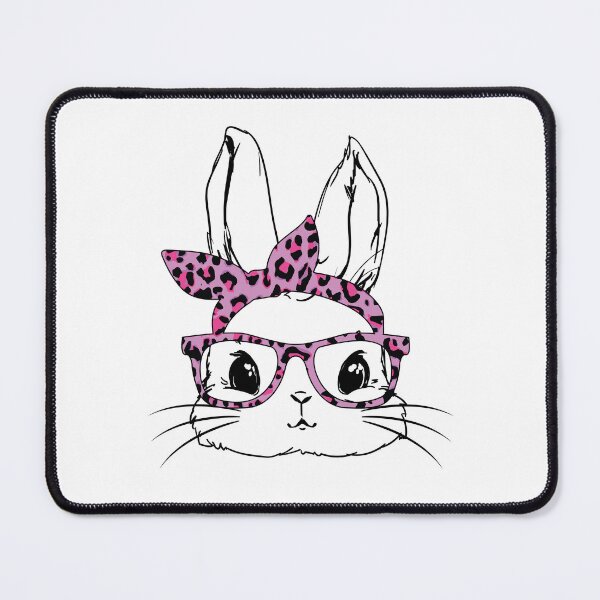 Item preview, Cute Bunny Face Leopard Glasses Easter Day Gift For Women  designed and sold by Tatus Brinal.