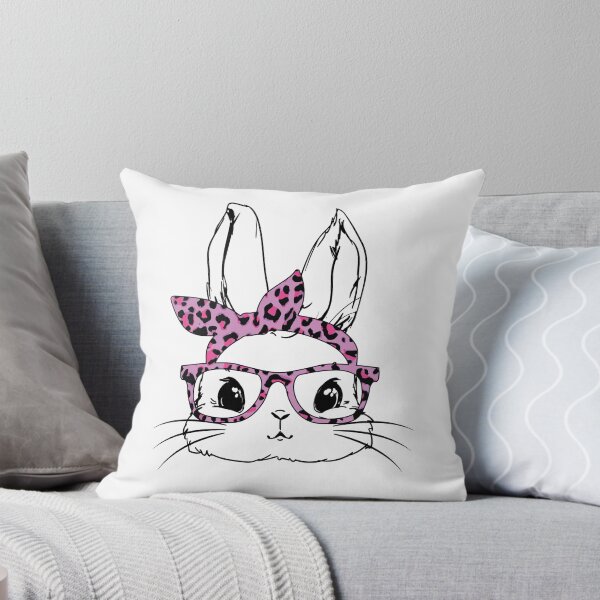 Item preview, Cute Bunny Face Leopard Glasses Easter Day Gift For Women  designed and sold by Tatus Brinal.