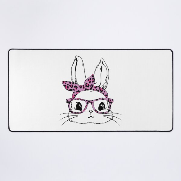 Item preview, Cute Bunny Face Leopard Glasses Easter Day Gift For Women designed and sold by Tatus Brinal.