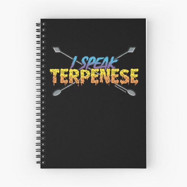 Item preview, I speak Terpenese Young Terps Bright blue and purple Gradient Terpene Dab Art designed and sold by YomeHayin.
