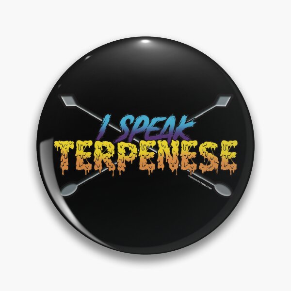 Item preview, I speak Terpenese Young Terps Bright blue and dark purple Gradient Terpene Dab Art designed and sold by YomeHayin.