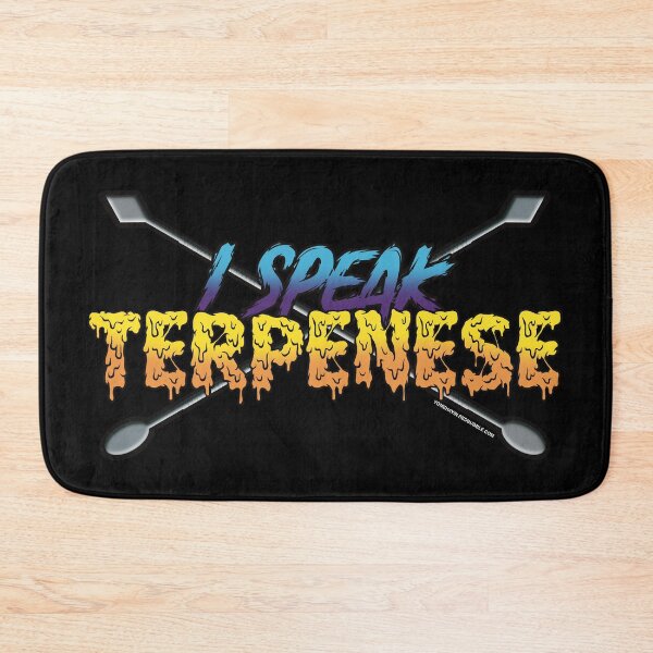 Item preview, I speak Terpenese Young Terps Bright blue and dark purple Gradient Terpene Dab Art designed and sold by YomeHayin.