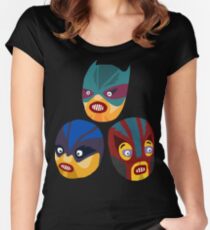 Superheroes Women's Fitted Scoop T-Shirt