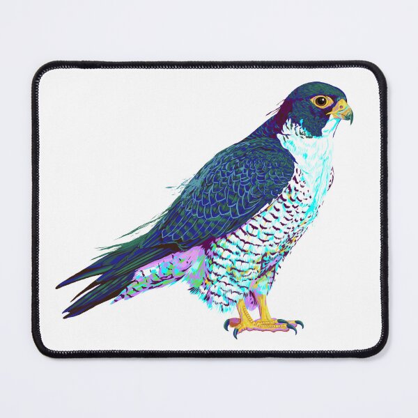 Item preview, Colorful Splash Bird Peregrine Falcon designed and sold by alwe-designs.