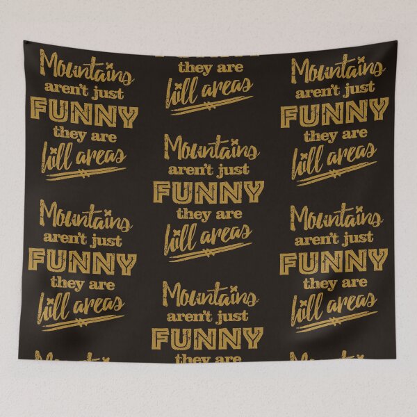 Item preview, Mountains Are Hill Areas designed and sold by VomHaus.