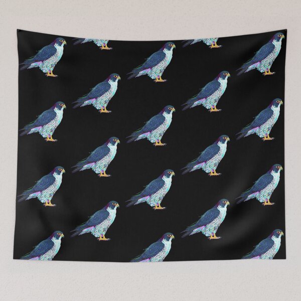 Item preview, Colorful Splash Bird Peregrine Falcon designed and sold by alwe-designs.