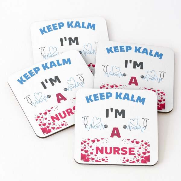 Item preview, Keep kalm i'm a nurse designed and sold by Douaa_Print.