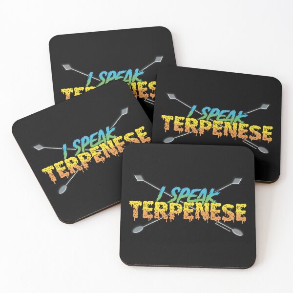 Item preview, I speak Terpenese Young Terps blue and green Gradient Terpene Dab Art designed and sold by YomeHayin.