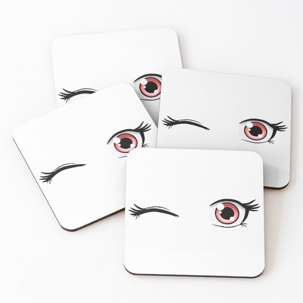 Item preview, Winking Pink Anime Eyes designed and sold by MetaCynth.