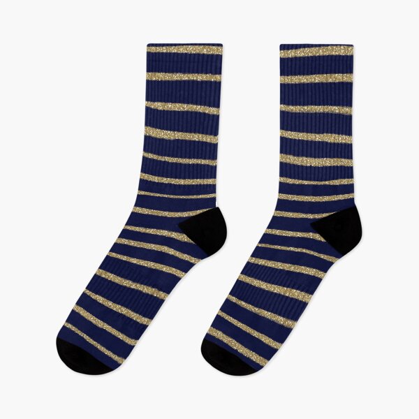 Item preview, Blue Gold Brush Strokes Stripes designed and sold by InovArtS.