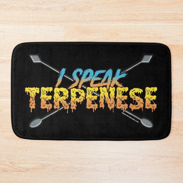 Item preview, I speak Terpenese Young Terps blue and light orange Gradient Terpene Dab Art designed and sold by YomeHayin.