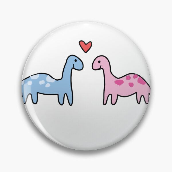 Item preview, Dino heart sticker designed and sold by sophsmaries.