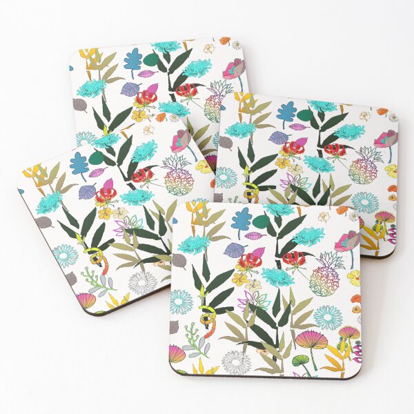 Item preview, WHITE AFTERNOON BLUMEN designed and sold by KINGTOUCAN.