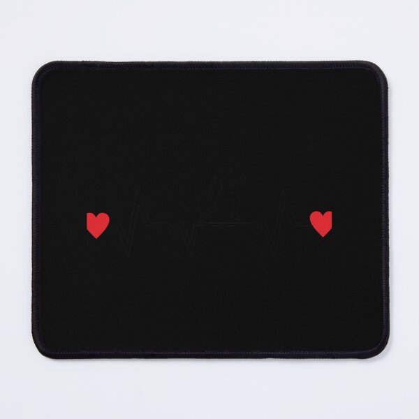 Item preview, Running Heartbeat Fitted T-Shirt designed and sold by rollinsale.