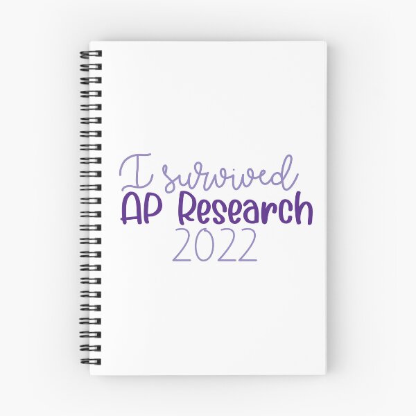 Item preview, I Survived AP Research 2022 purple designed and sold by Hannah Grace Designs.