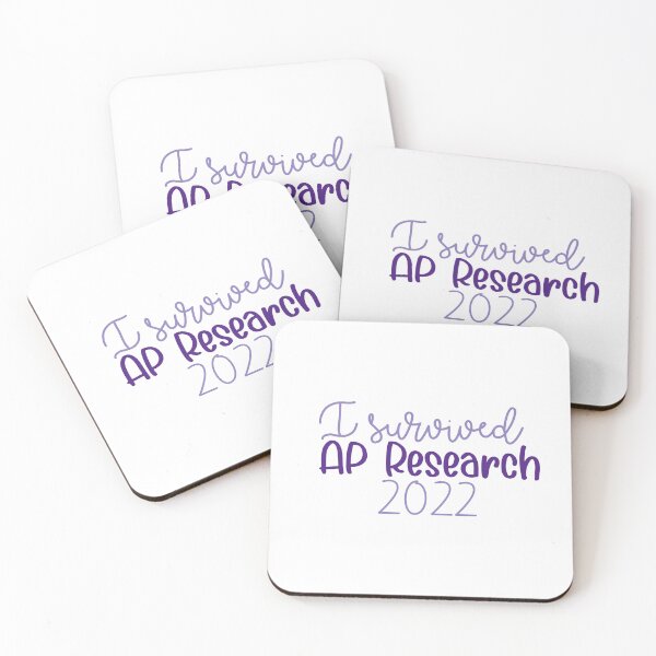 Item preview, I Survived AP Research 2022 purple designed and sold by Hannah Grace Designs.