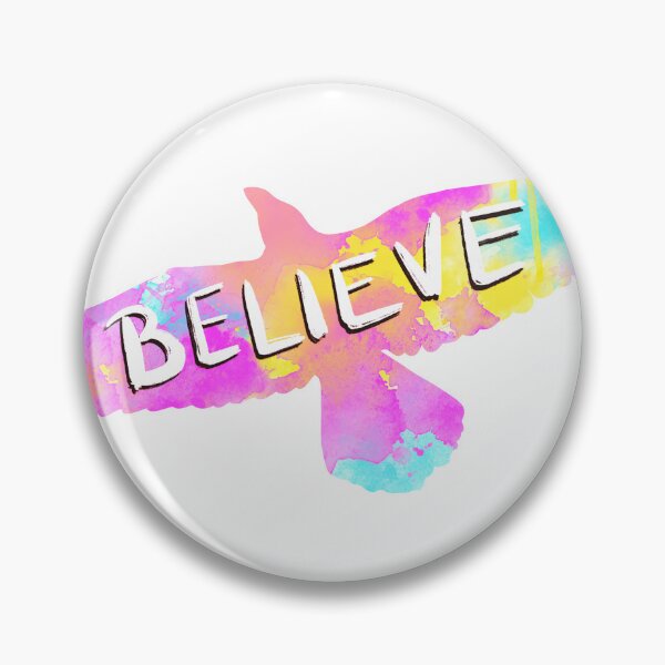 Item preview, Rainbow Believe bird designed and sold by thephoenixsoul.