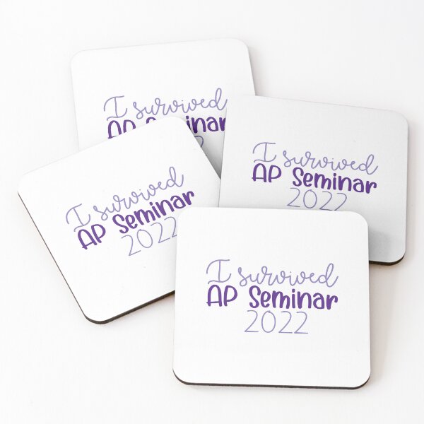 Item preview, I Survived AP Seminar 2022 purple designed and sold by Hannah Grace Designs.