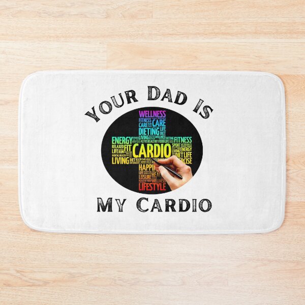 Item preview, Your Dad Is My Cardio, gym and muscle and fitness Classic T-Shirt designed and sold by Dragsma ⭐⭐⭐⭐⭐.