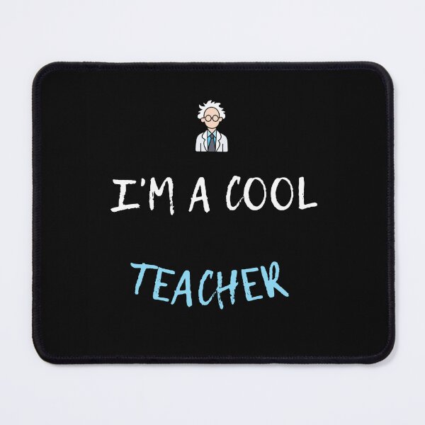 Item preview,  I'm a cool teacher  designed and sold by Douaa_Print.