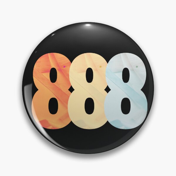 Item preview, numbers 888 designed and sold by Delicarte.