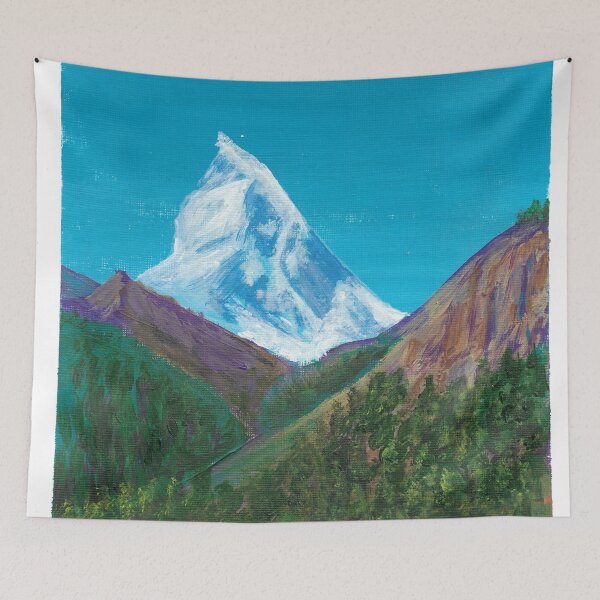 Item preview, Matterhorn Mountain  designed and sold by ReneeDixonArt.