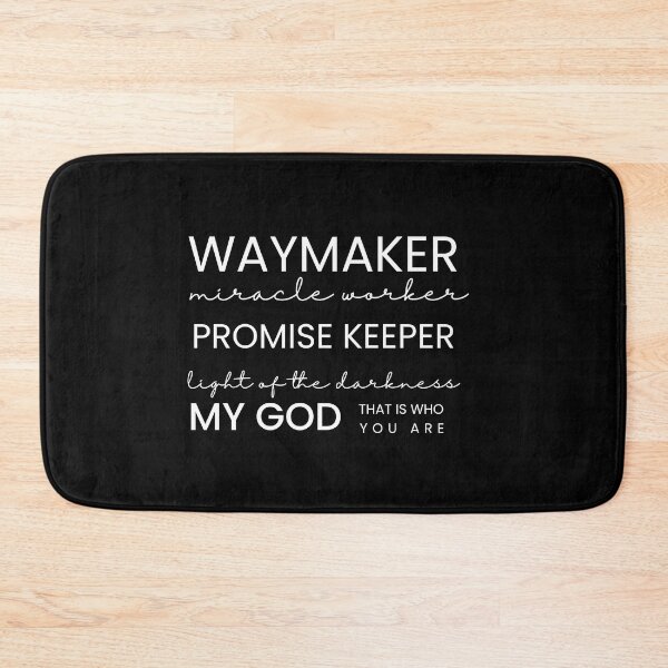 Item preview, Waymaker, miracle worker  designed and sold by kaylasbtq.