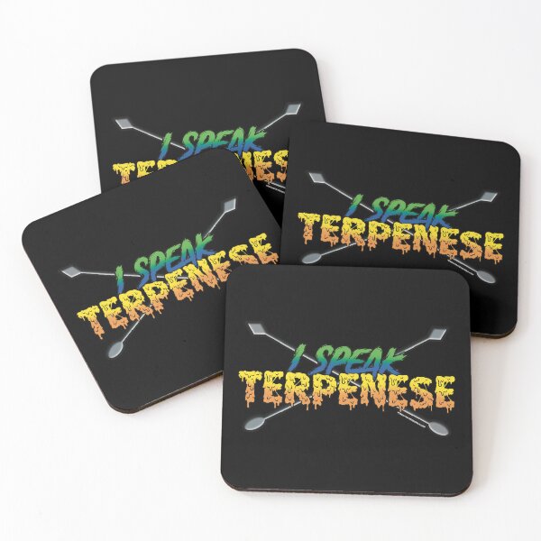 Item preview, I speak Terpenese Young Terps green and dark blue Gradient Terpene Dab Art designed and sold by YomeHayin.