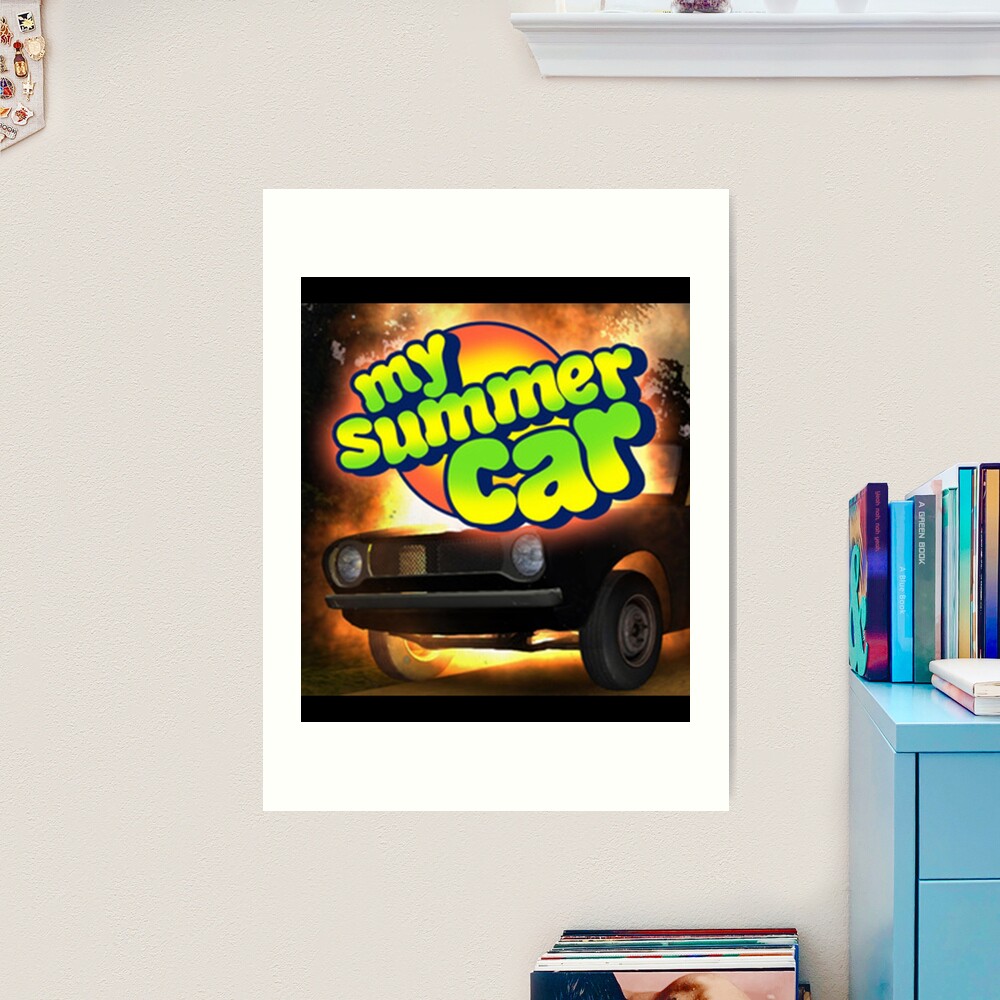 My summer car Classic . Art Board Print for Sale by janetviola8