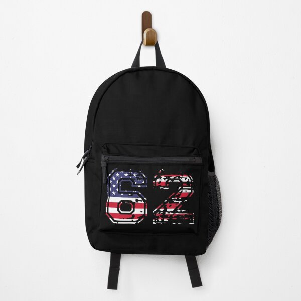 Item preview, 62 American football number USA sixty-two designed and sold by Proud Pro Gifts.