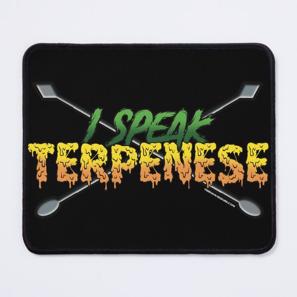 Item preview, I speak Terpenese Young Terps green Gradient Terpene Dab Art designed and sold by YomeHayin.