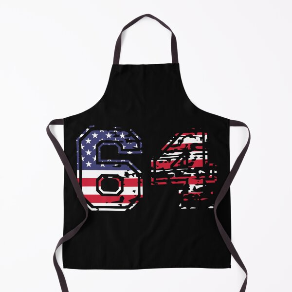 Item preview, 64 American football number USA sixty-four designed and sold by Proud Pro Gifts.