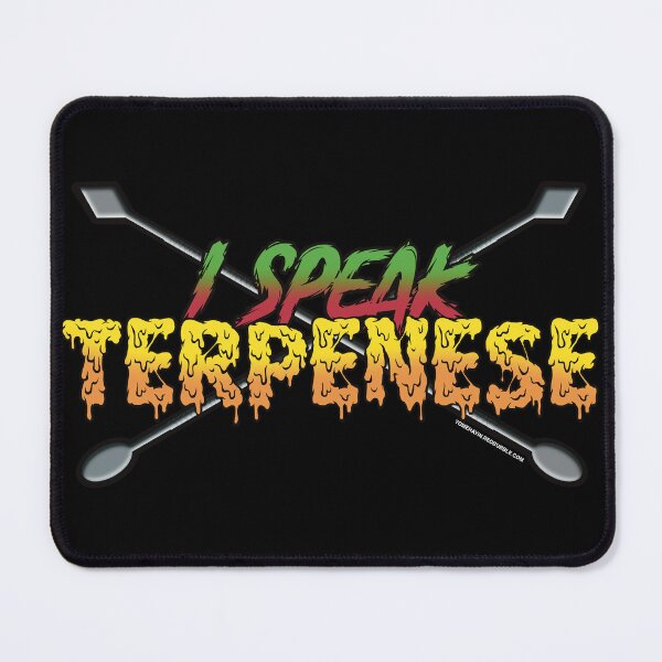 Item preview, I speak Terpenese Young Terps green and red Gradient Terpene Dab Art designed and sold by YomeHayin.