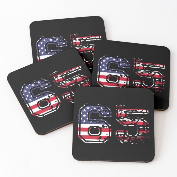 Item preview, 65 American football number USA sixty-five designed and sold by Proud Pro Gifts.