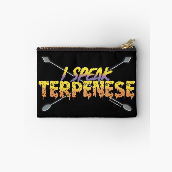Item preview, I speak Terpenese Young Terps yellow and purple Gradient Terpene Dab Art designed and sold by YomeHayin.