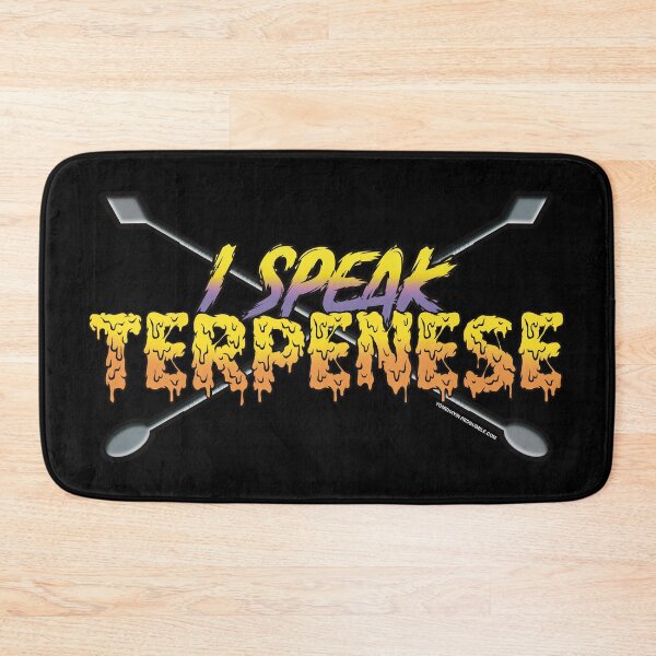 Item preview, I speak Terpenese Young Terps yellow and purple Gradient Terpene Dab Art designed and sold by YomeHayin.