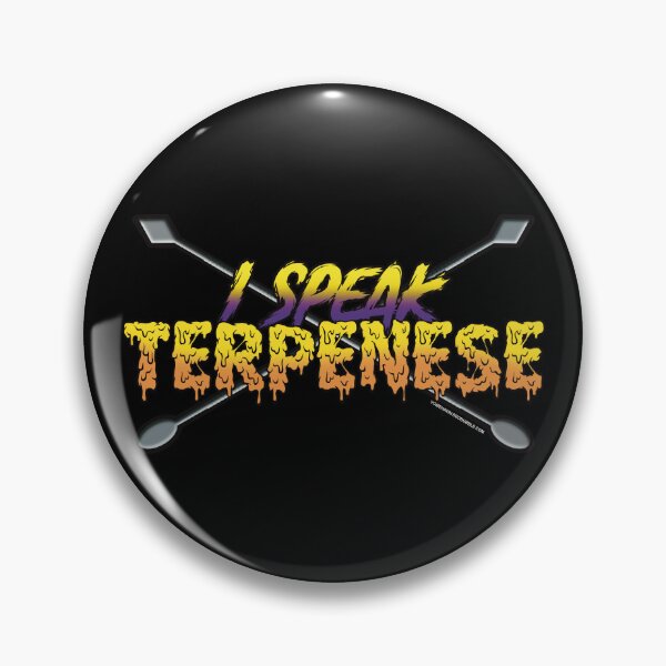 Item preview, I speak Terpenese Young Terps yellow and purple Gradient Terpene Dab Art designed and sold by YomeHayin.