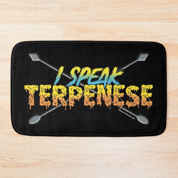 Item preview, I speak Terpenese Young Terps yellow and blue Gradient Terpene Dab Art designed and sold by YomeHayin.