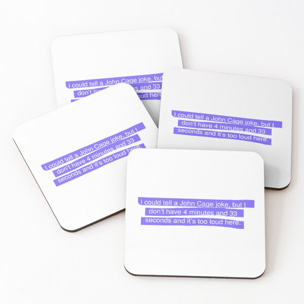 Item preview, John Cage joke designed and sold by Musicianst0re.