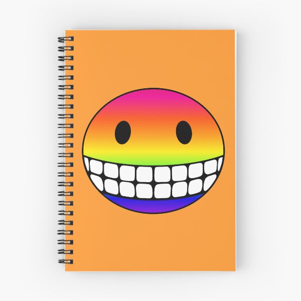 Item preview, Smile Wide Rainbow Smiley Face designed and sold by RawSunArt.