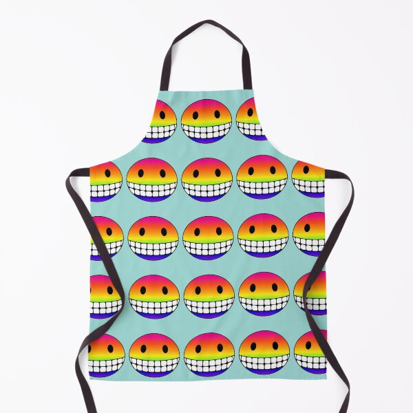Item preview, Smile Wide Rainbow Smiley Face designed and sold by RawSunArt.