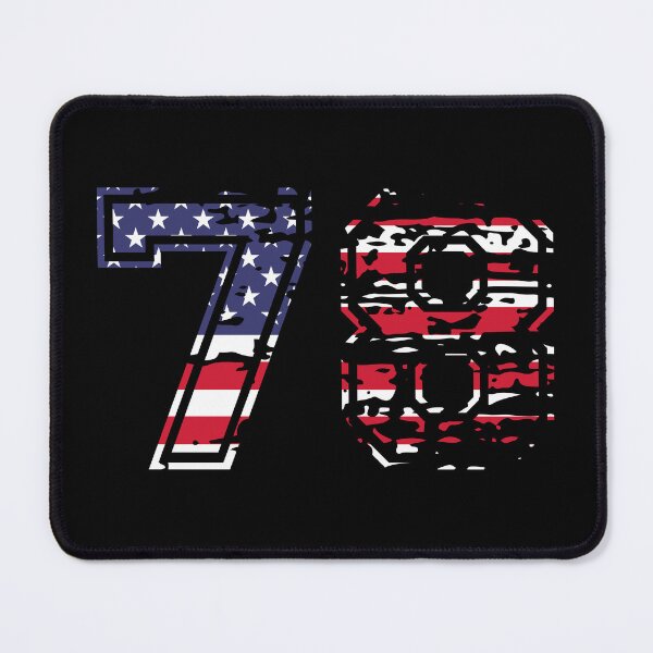 Item preview, 78 american football number USA seventy eight designed and sold by Proud Pro Gifts.