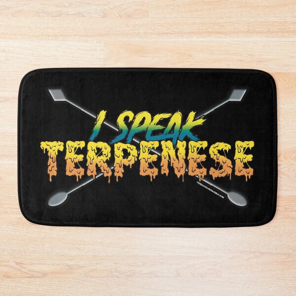 Item preview, I speak Terpenese Young Terps yellow and blue Gradient Terpene Dab Art designed and sold by YomeHayin.