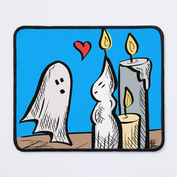 Item preview, Cute ghost in love. It's complicated.  designed and sold by ArtbyPriscilla.